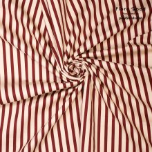 Gestreepte Katoen Stretch van Fibre Mood