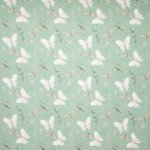 Groene Tricot met Vlinders