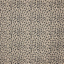 Lichtbruine Tricot met Luipaardpatroon