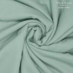 Turquoise Double Gauze van Fibre Mood