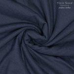 Donker Blauwe Double Gauze van Fibre Mood