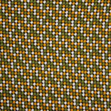 Viscose Jersey met Groen Oranje Patroon van My Image