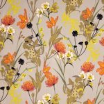 Viscose Polyamide Stretch met Bloemen van My Image