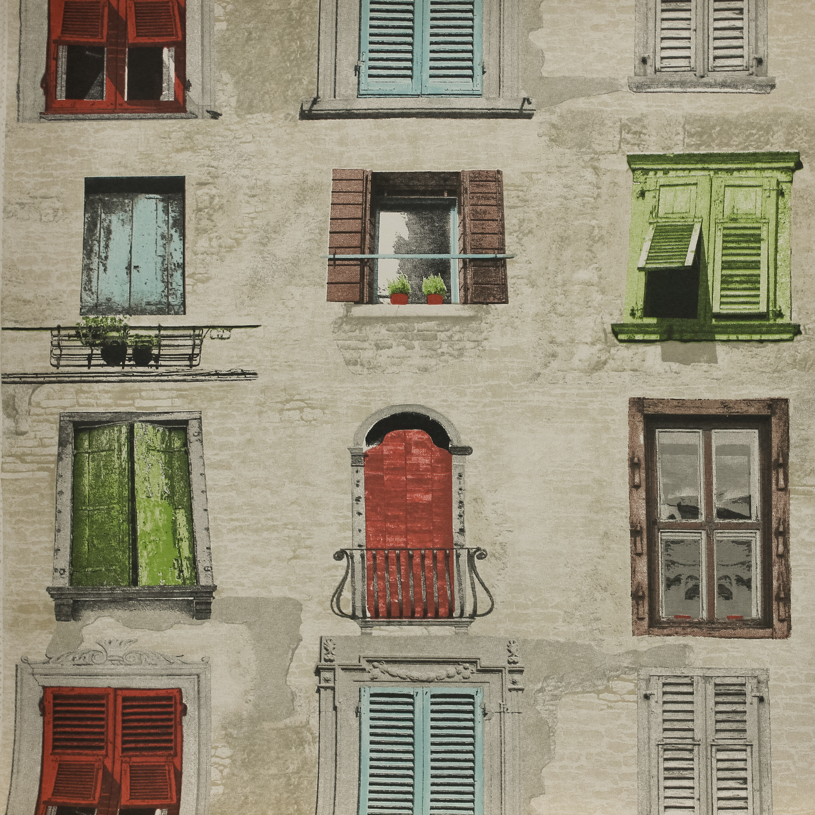 Canvas digitale print vintage ramen