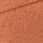 Roest bruine viscose met motiefje van See You At Six
