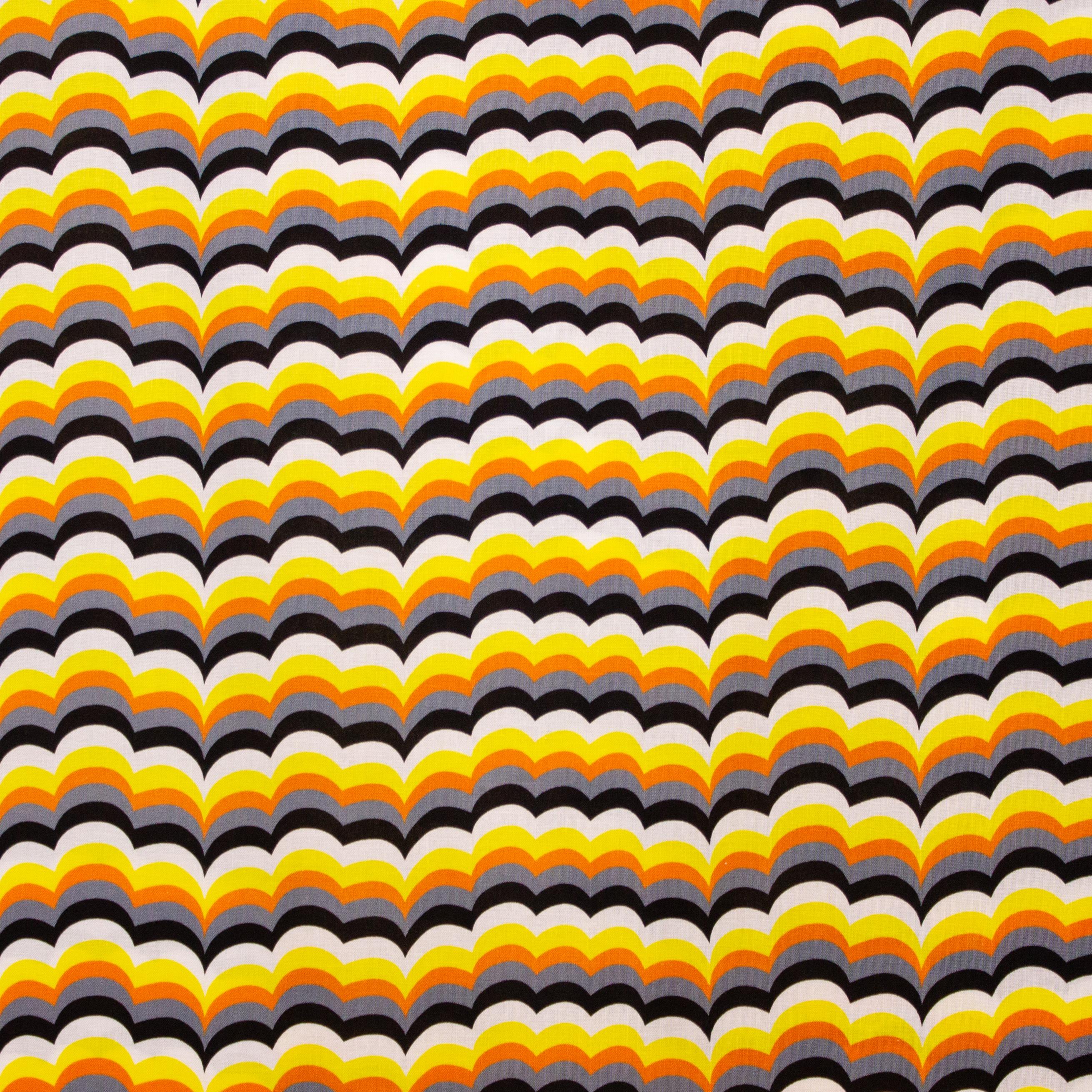 Katoen met Kleurrijk Motief Graphic Garden