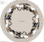 Paneel konijntjes voor cirkelrokje