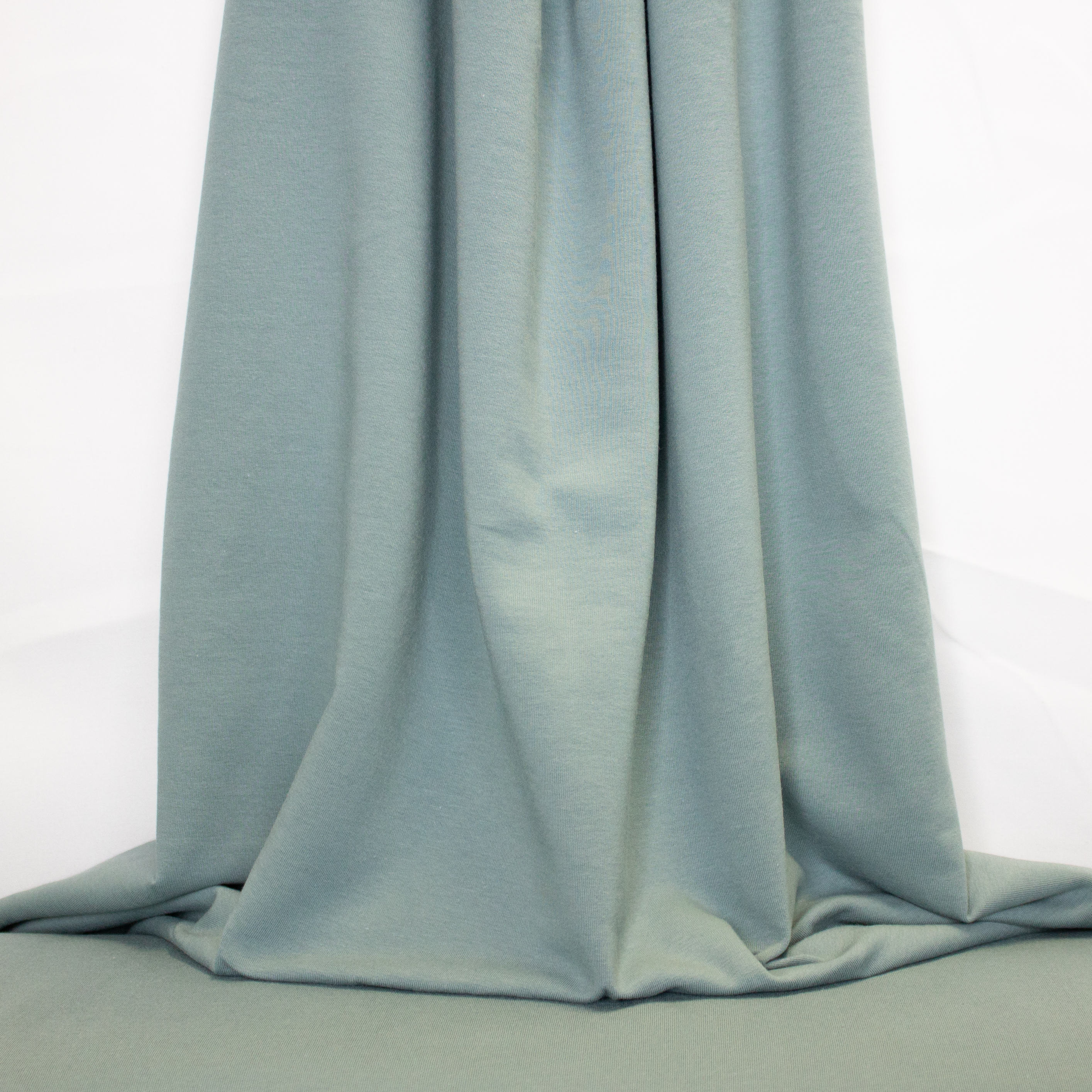 Blauwe Sweater met Geruwde Achterkant