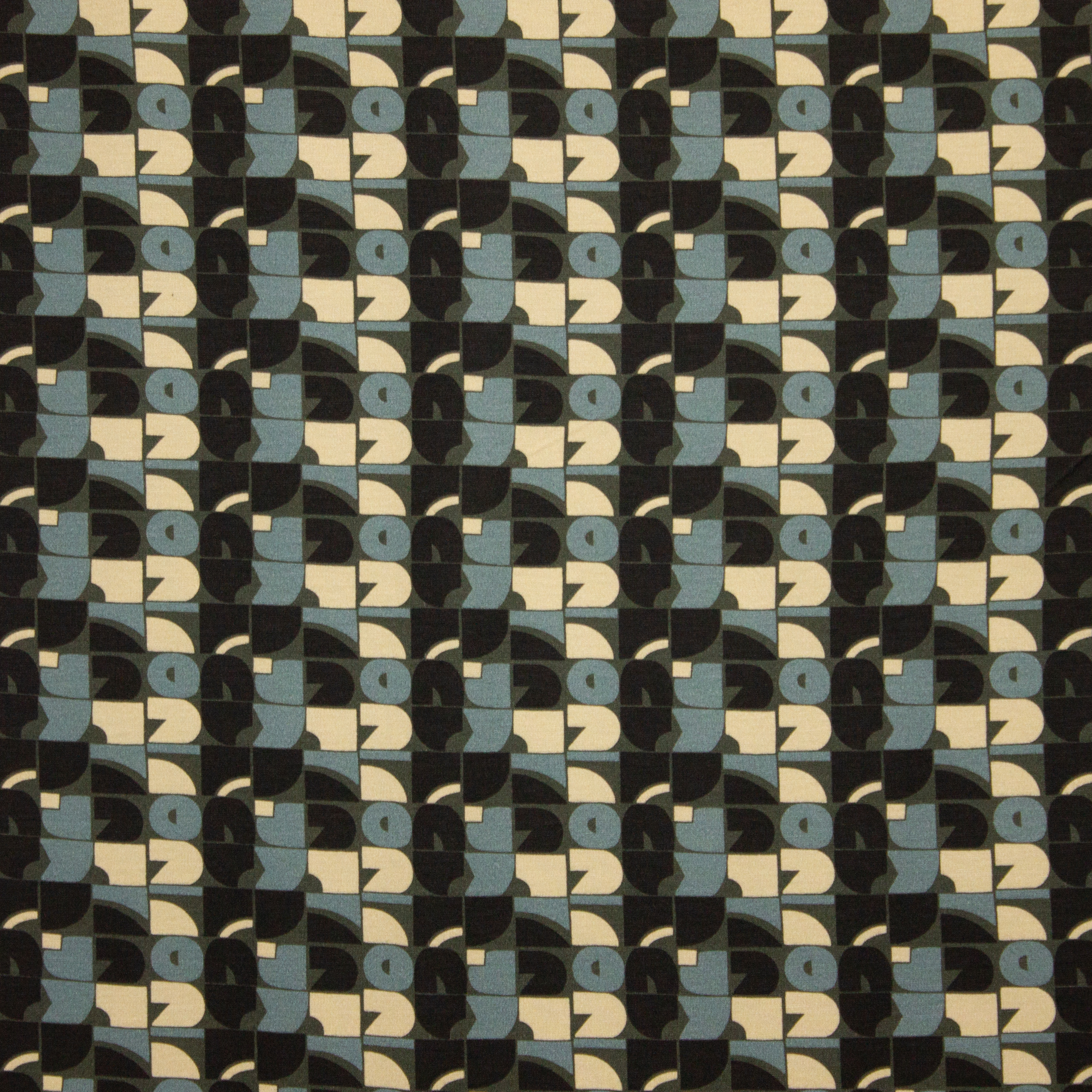 Italiaanse Punta di Roma met blauw motief - Alta Moda