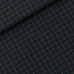 Canvas twill 'Thin Grid S' van See You At Six Herfst '21