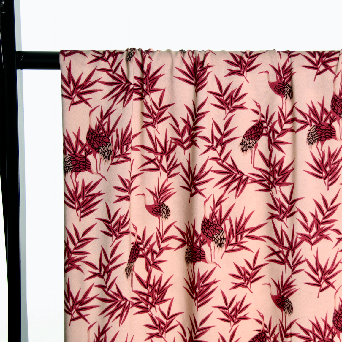 Viscose met kraanvogels - Atelier Jupe