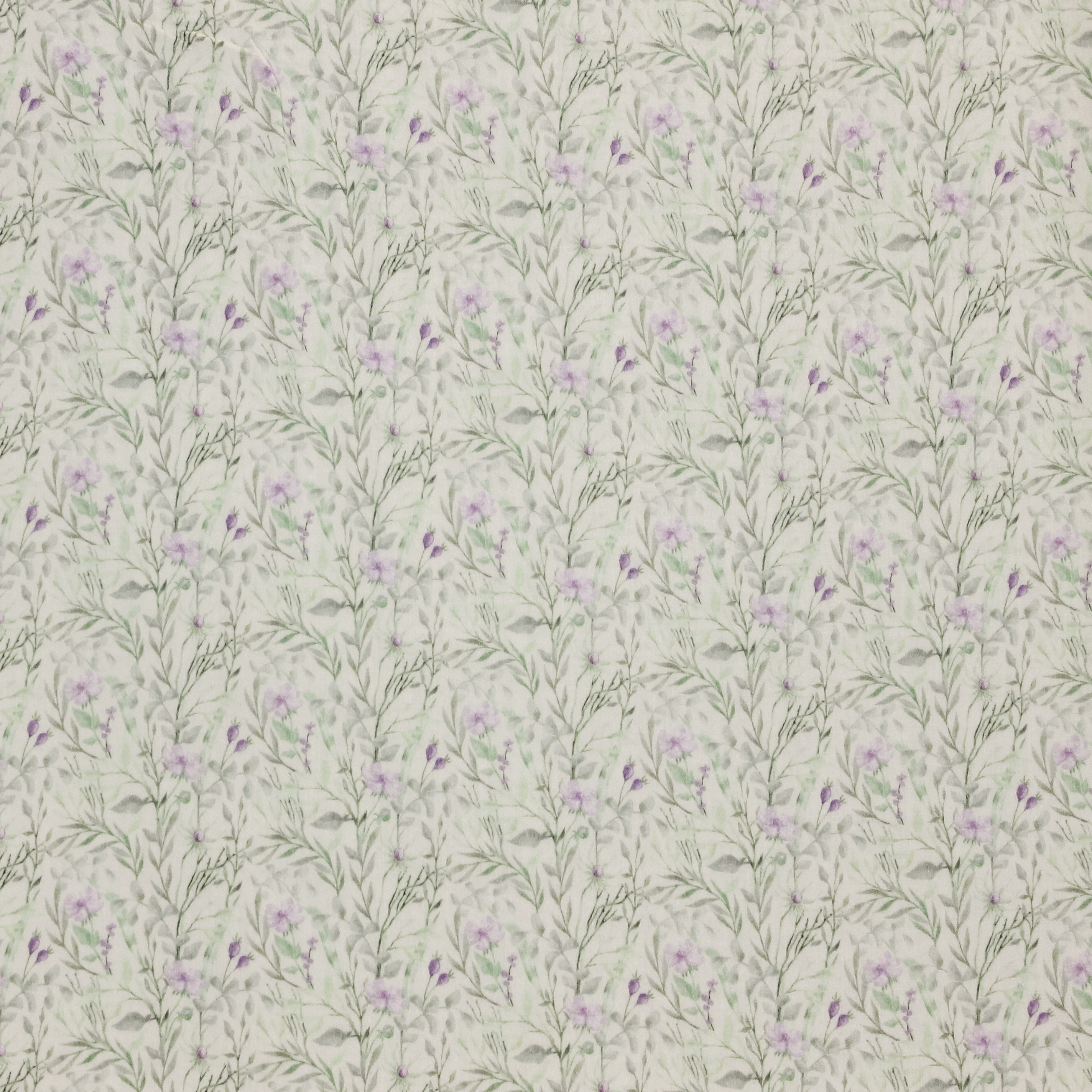 Double Gauze met Bloemen