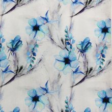 Linnen met Blauwe Bloemen