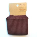 Bordeaux cuff (boordstof)