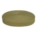 Tassenband / keperband 25 mm kaki