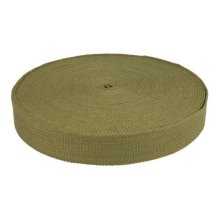 Tassenband / keperband 38 mm kaki