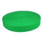 Tassenband / keperband 38 mm groen
