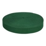 Tassenband / keperband 25 mm donkergroen