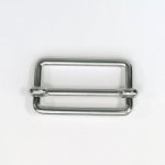 schuifgesp - zilverkleur - 3 cm