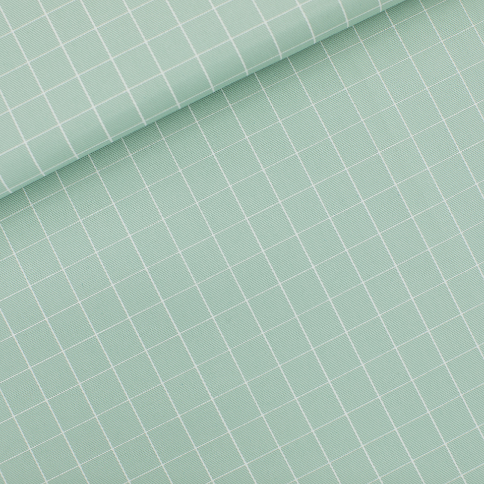 Munt canvas twill 'Thin Grid' van See You At Six