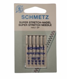 Super stretch naalden assortiment - 75/11 en 90/14 - 5 stuks - Schmetz