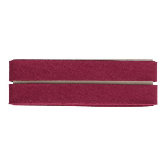Biais - katoen 2 cm x 5 m - purper