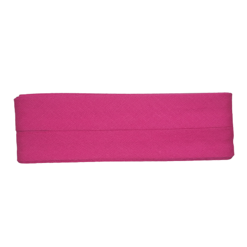 Biais - katoen 2 cm x 5 m - fuchsia