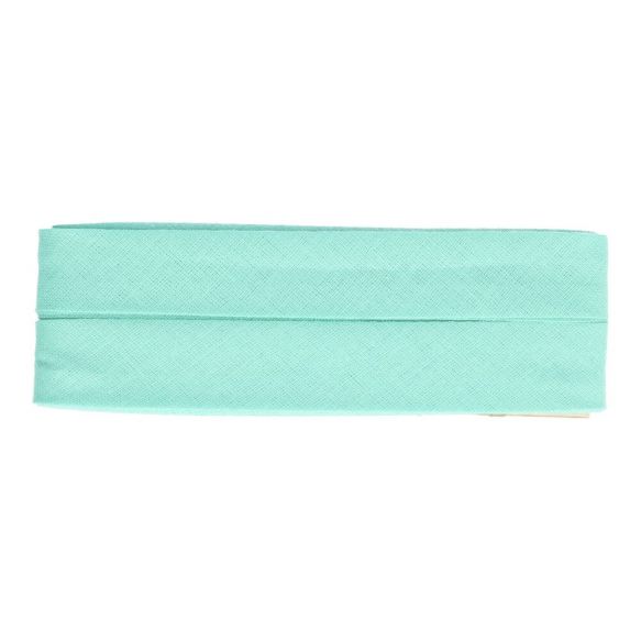 Biais - katoen 2 cm x 5 m - turquoise