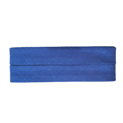 Biais - katoen 2 cm x 5 m - blauw
