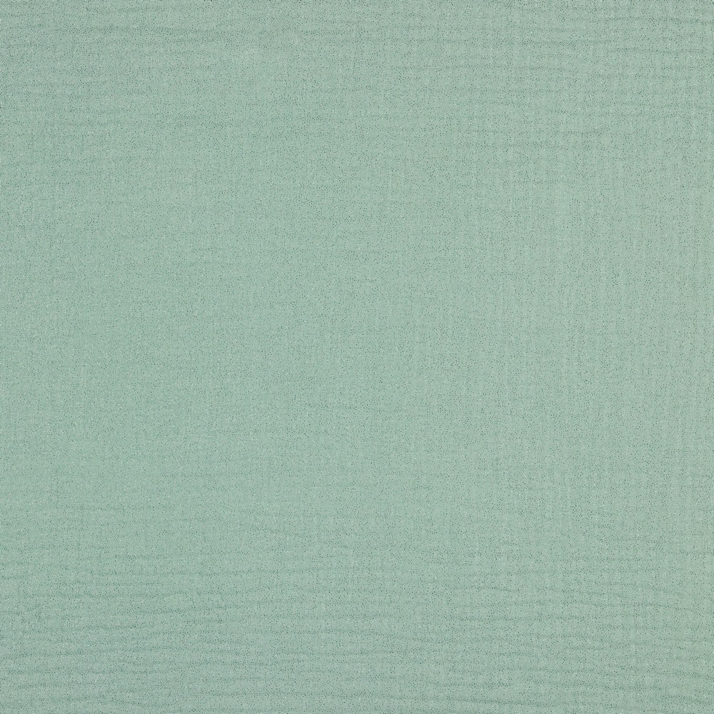 Groene double gauze met glitter van Poppy