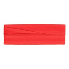 Biais - katoen 2 cm x 5 m - rood