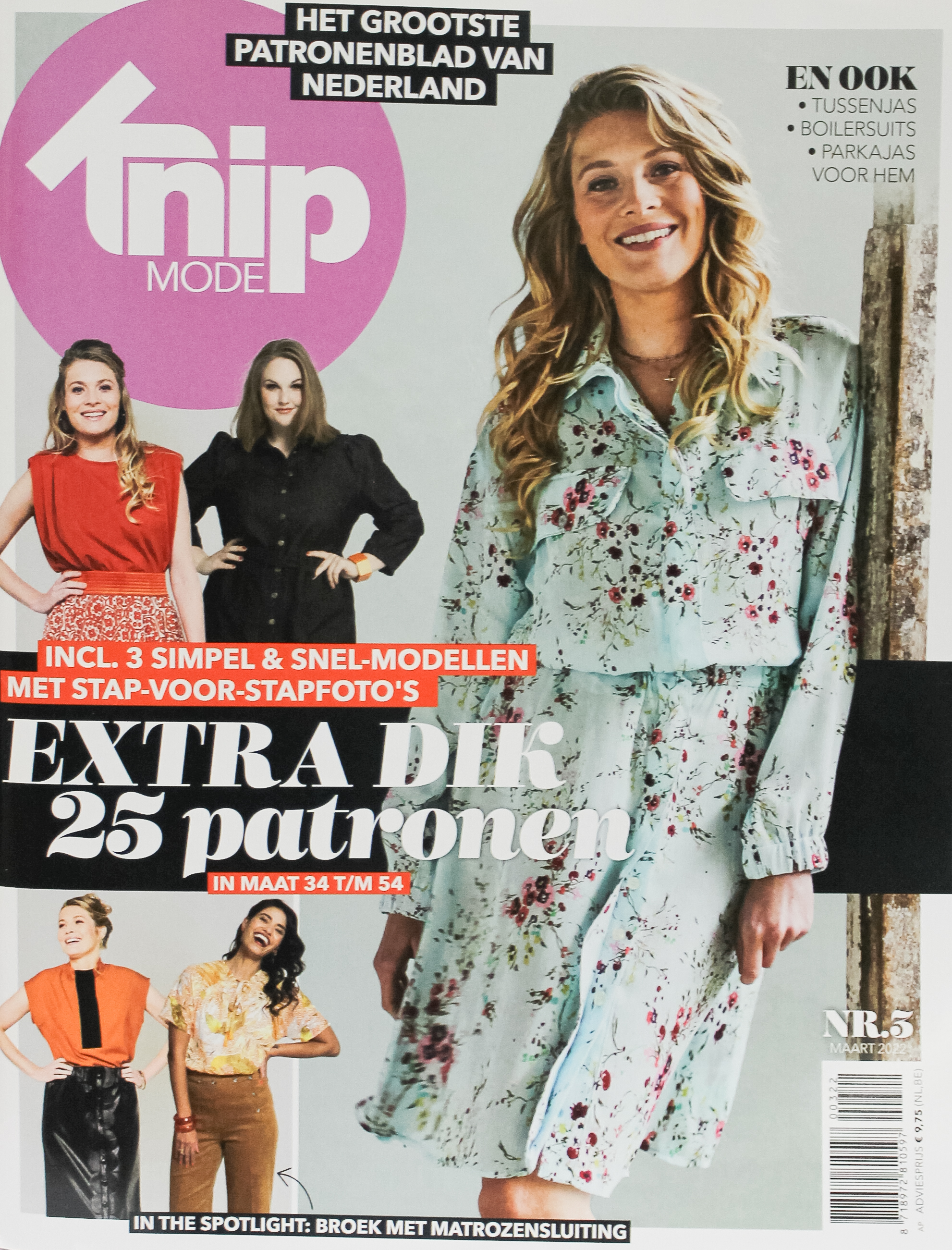 Knipmode magazine #3 Maart 2022