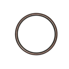 O ring - oud koper - 30 mm