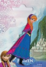 Applicatie Disney Frozen Anna  - 4 x 9 cm