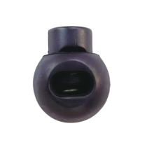 Koordstopper plastic rond 20 mm - donkerblauw