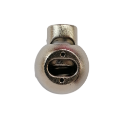 Koordstopper plastic rond 20 mm - zilver