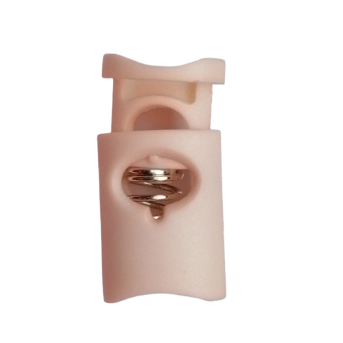 Koordstopper plastic 32 mm - lichtroze / babyroze