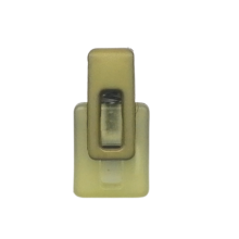 Koordstopper plastic rechthoek 17 mm - groen