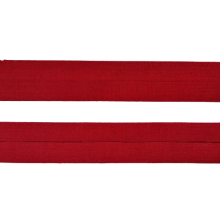 Biais - rekbare viscose 2 cm - rood