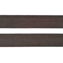Biais - rekbare viscose 2 cm - donkerbruin / kastanjebruin