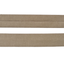 Biais - rekbare viscose 2 cm - lichtbruin