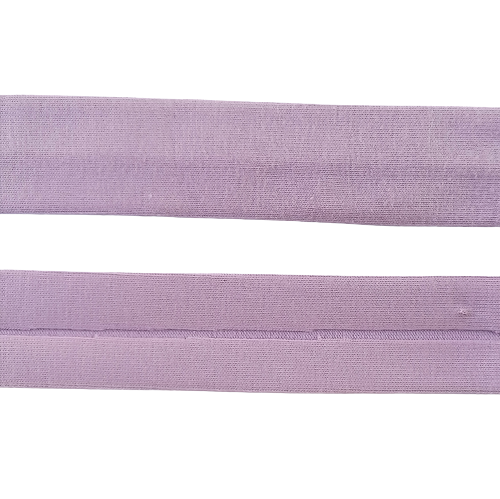 Biais - rekbare katoen 2 cm - lila