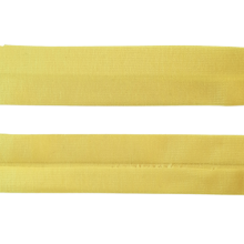 Biais - rekbare katoen 2 cm - geel