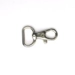 Musketonhaak - zilver - 20 mm