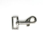 Musketonhaak - zilver - 20 mm