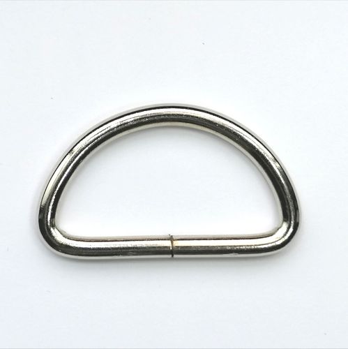 D ring - zilver - 38 mm