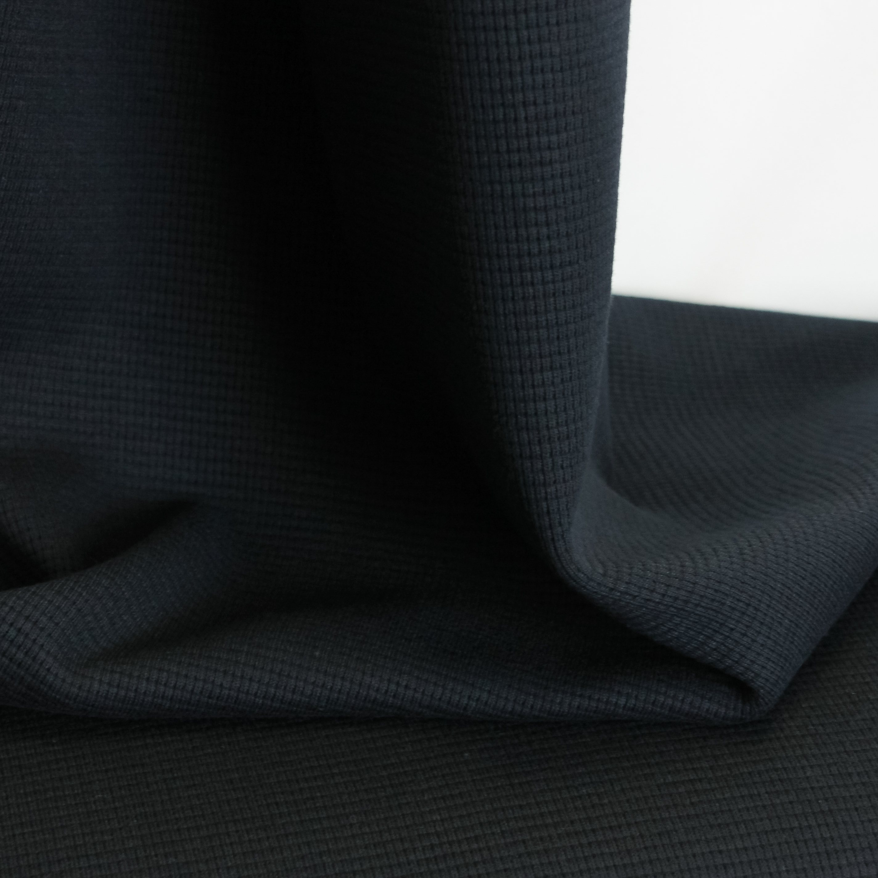 Wafelstof tricot - Navy