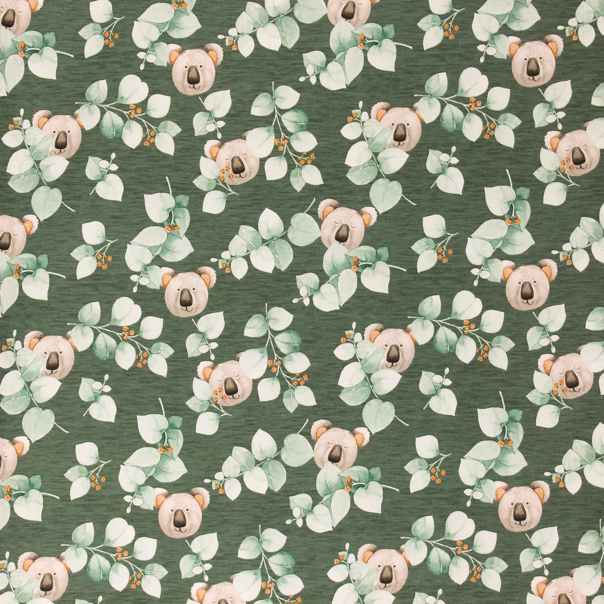 Tricot met takken en koala's