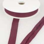 Biais - rekbare viscose 2 cm - donker bordeaux