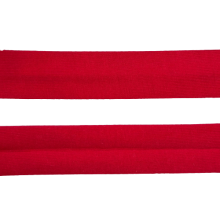 Biais - rekbare viscose 2 cm - rood